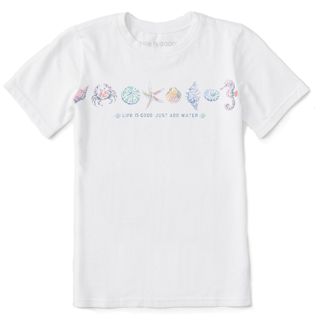 Kids Just Add Water Shells Short Sleeve Crusher Tee product image 1