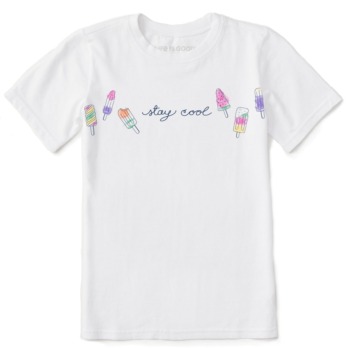 Kids Ice Cream Stay Cool Short Sleeve Crusher Tee product image 1