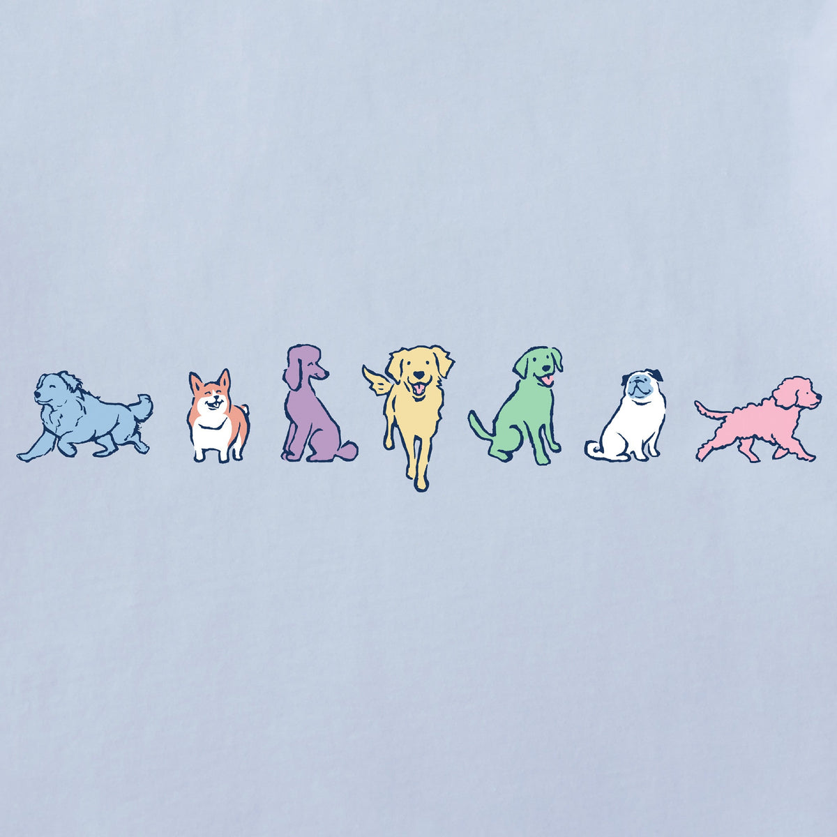 Kids Inkbrush Pups Short Sleeve Crusher Tee product image 2