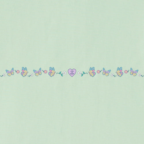Kids Floral Butterfly Heart Short Sleeve Crusher Tee product image 2
