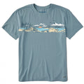 Men's Beach Vista Short Sleeve Crusher Tee product image 1
