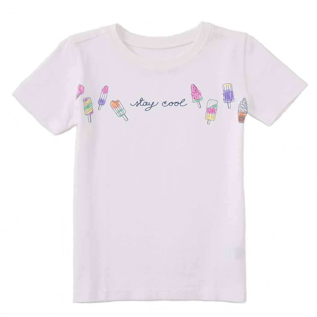Toddler Ice Cream Stay Cool Short Sleeve Crusher Tee product image 3