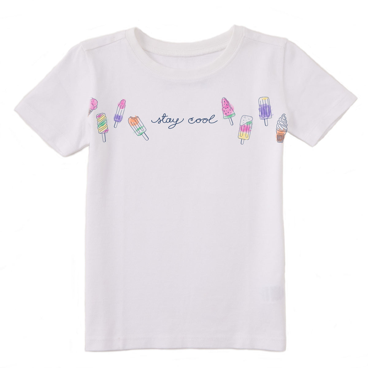 Toddler Ice Cream Stay Cool Short Sleeve Crusher Tee product image 3