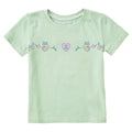 Toddler Floral Butterfly Heart Short Sleeve Crusher Tee product image 1