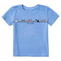 Toddler Vintage Cats in Flowers Short Sleeve Crusher Tee product image 1