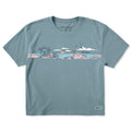 Women's Beach Vista Short Sleeve Crusher Boxy Tee product image 1