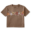 Women's Beautiful Energy Flowers Short Sleeve Crusher Boxy product image 1