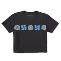 Women's Woodblock Floral Short Sleeve Crusher Boxy Tee product image 1