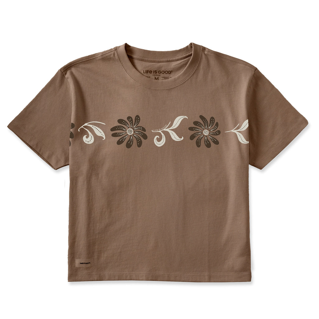 Women's Good Daisies Short Sleeve Crusher Boxy Tee product image 1