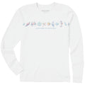 Women's Just Add Water Shells Long Sleeve Crusher Tee product image 1