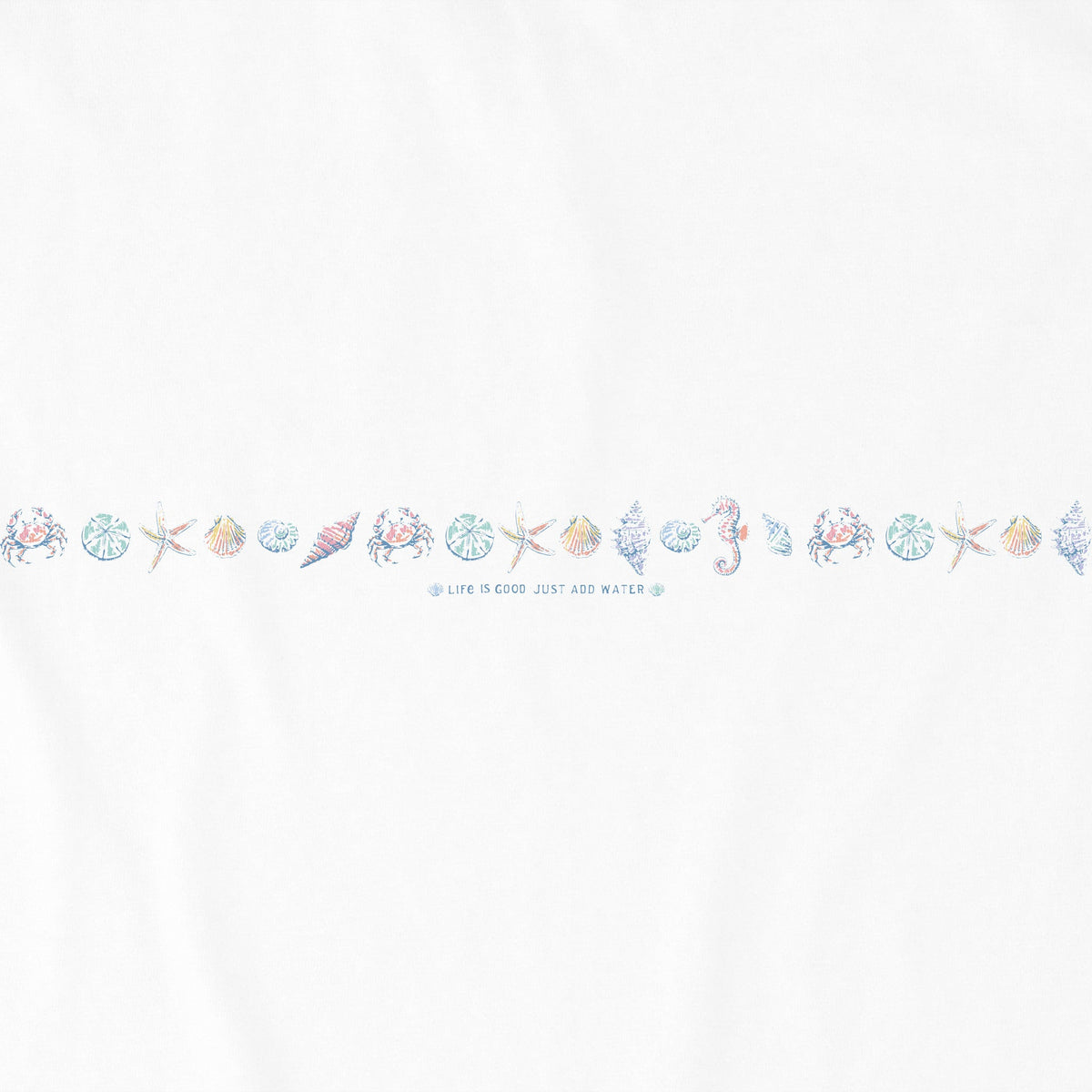Women's Just Add Water Shells Long Sleeve Crusher Tee product image 2