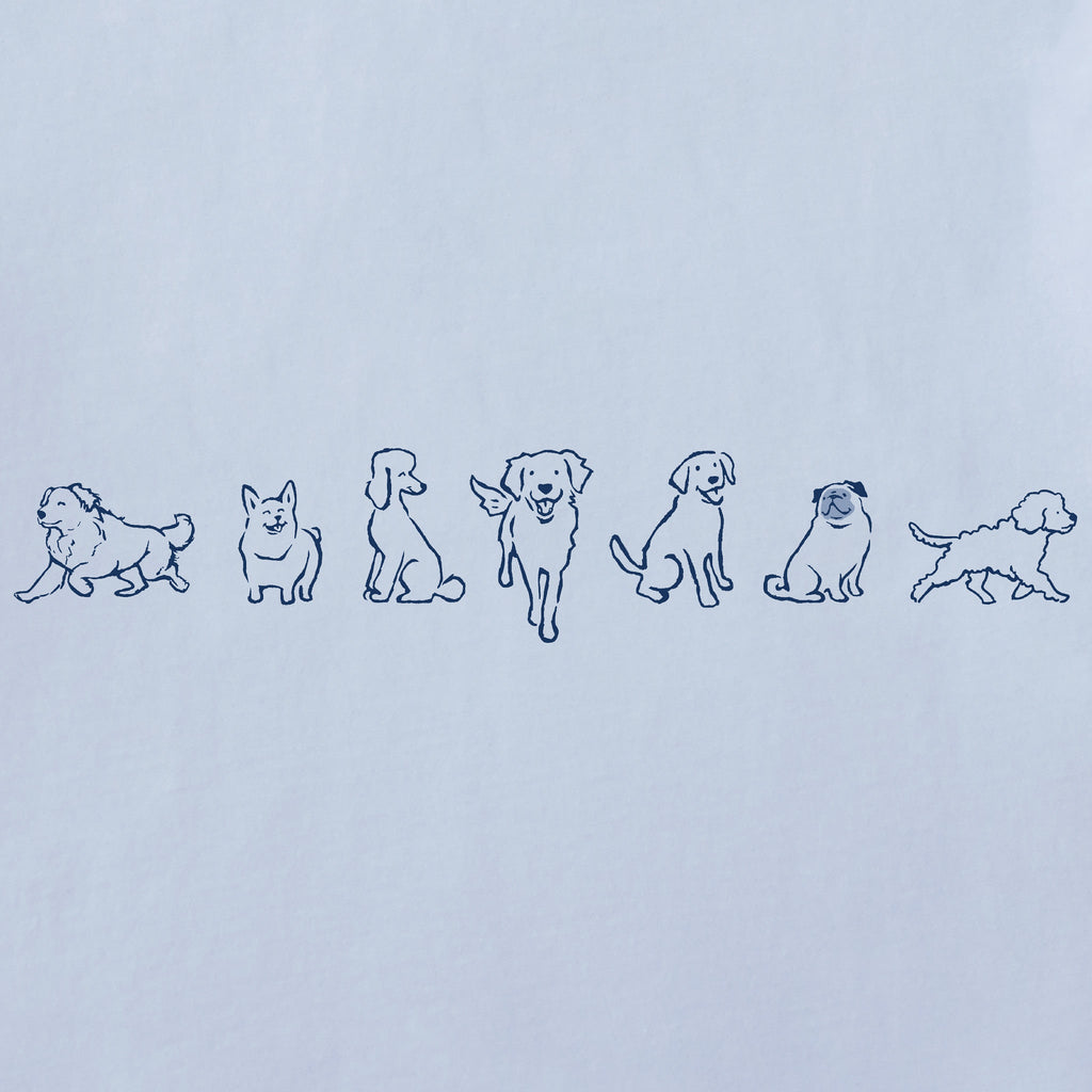 Women's Inkbrush Pups Long Sleeve Crusher Tee product image 2