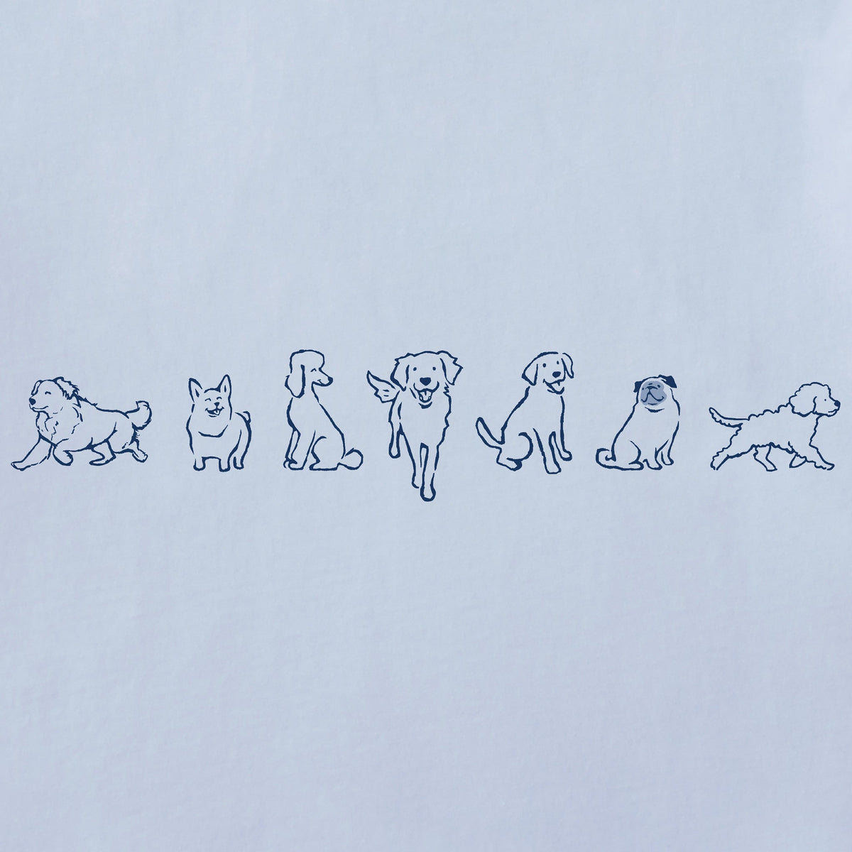 Women's Inkbrush Pups Long Sleeve Crusher Tee product image 2