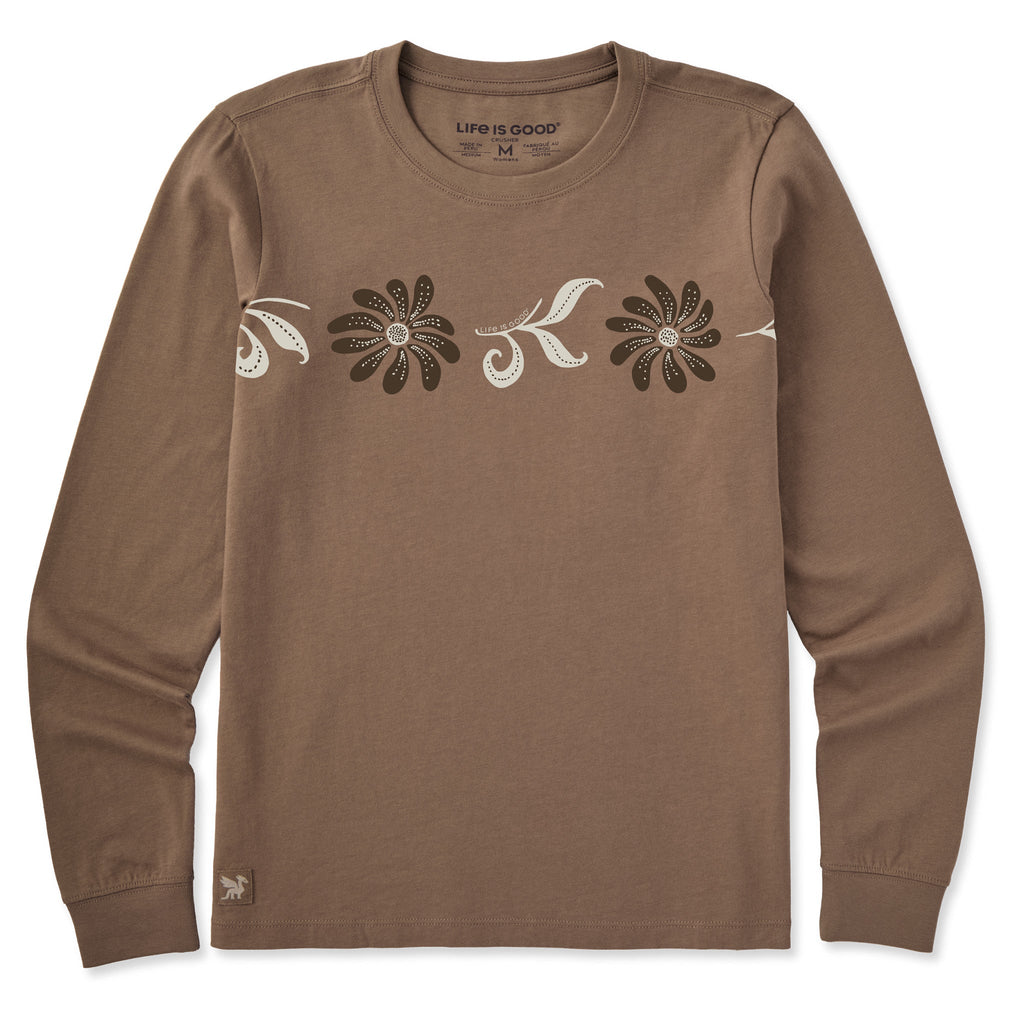 Women's Good Daisies Long Sleeve Crusher Tee product image 1