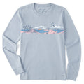 Women's Beach Vista Long Sleeve Crusher Tee product image 1
