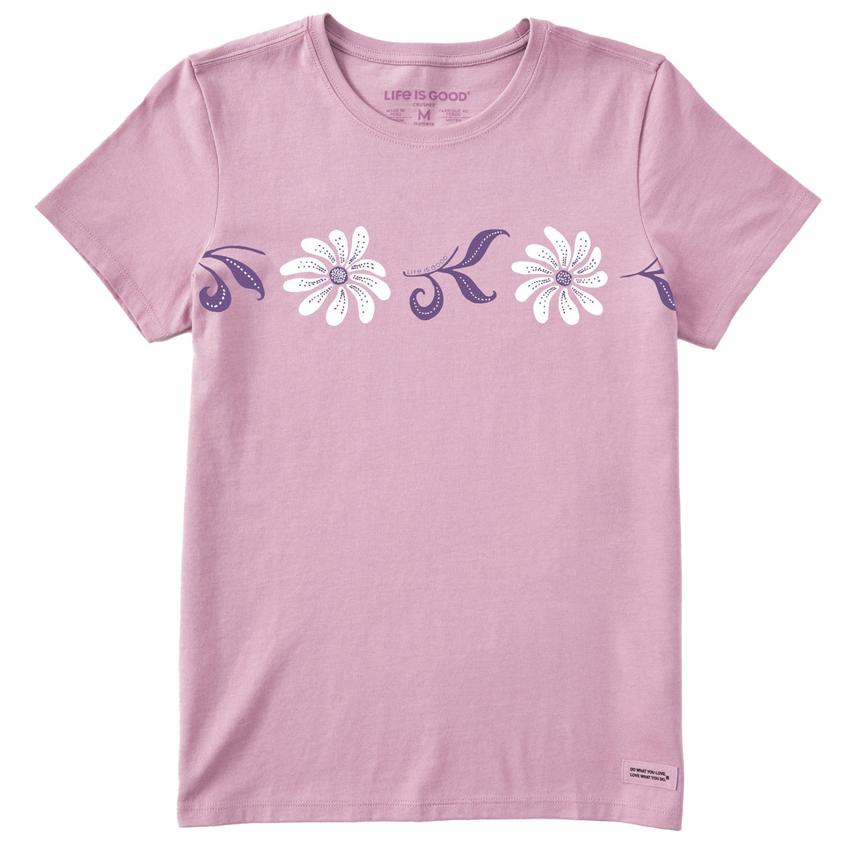 Women's Good Daisies Short Sleeve Crusher Tee product image 1
