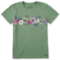 Women's Beautiful Energy Flowers Short Sleeve Crusher Tee product image 1