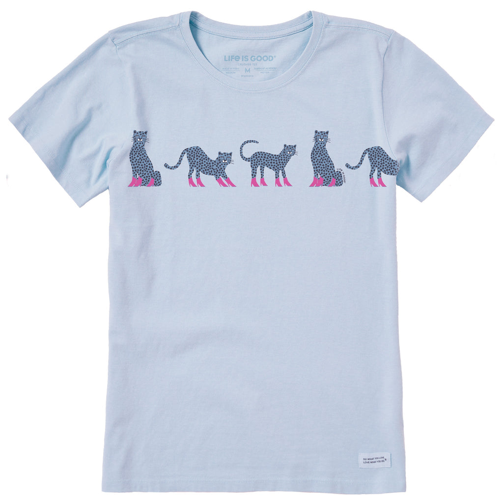 Women's Cheetahs in Boots Short Sleeve Crusher Tee product image 1