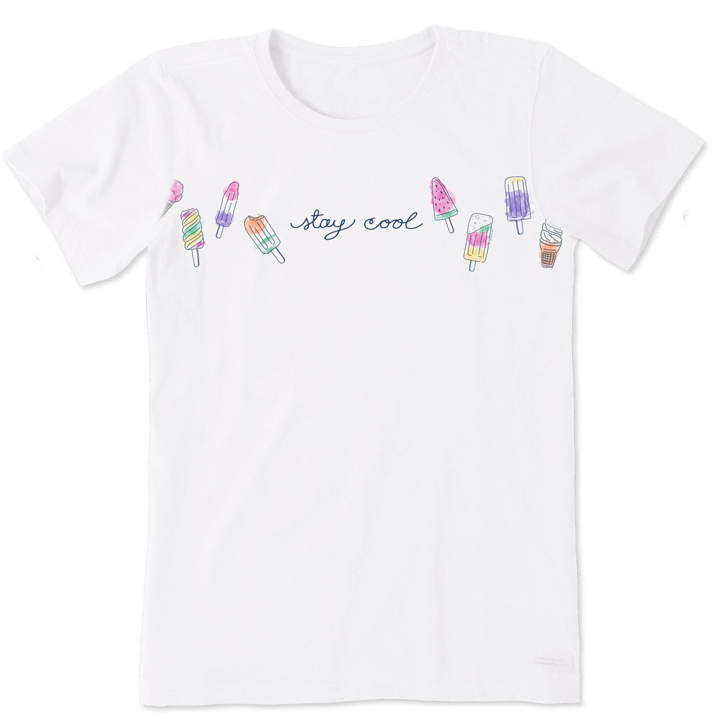 Women's Ice Cream Stay Cool Short Sleeve Crusher Tee product image 1