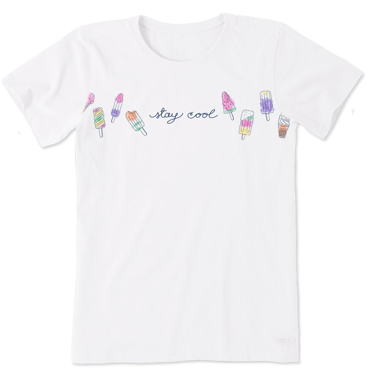 Women's Ice Cream Stay Cool Short Sleeve Crusher Tee product image 1