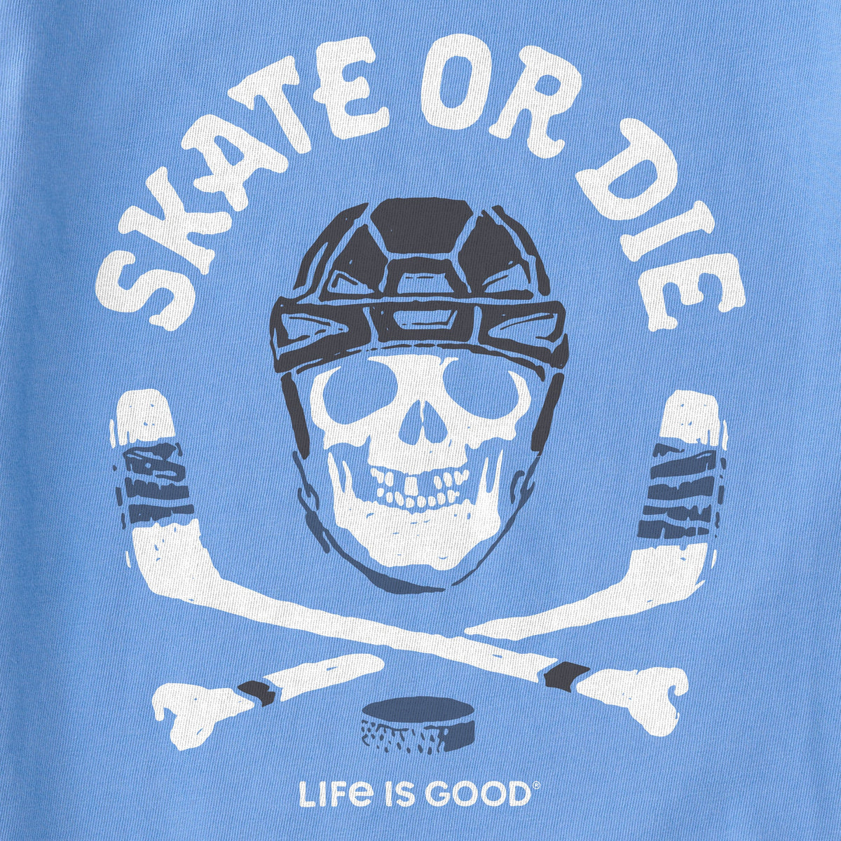 Kids Skate or Die Hockey Long Sleeve Crusher Tee product image 2