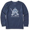 Kids The Puck Stops Here Long Sleeve Crusher Tee product image 1