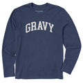 Men's Gravy Athletic Arch Long Sleeve Crusher Tee product image 1
