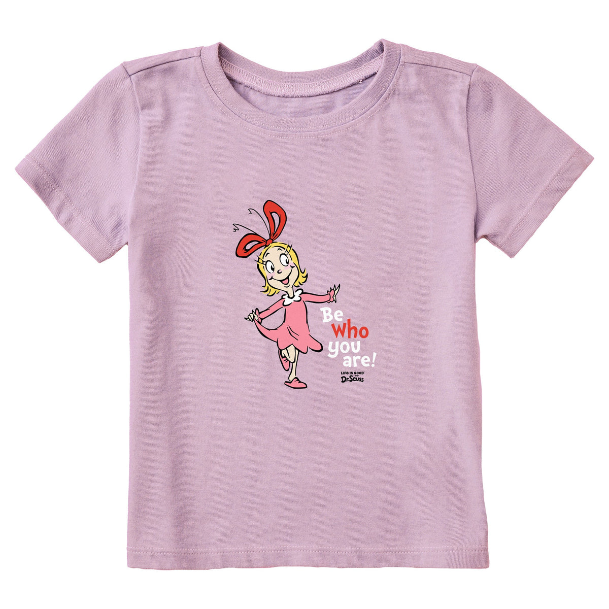 Toddler Be Who You Are Cindy Lou Short Sleeve Crusher Tee product image 1