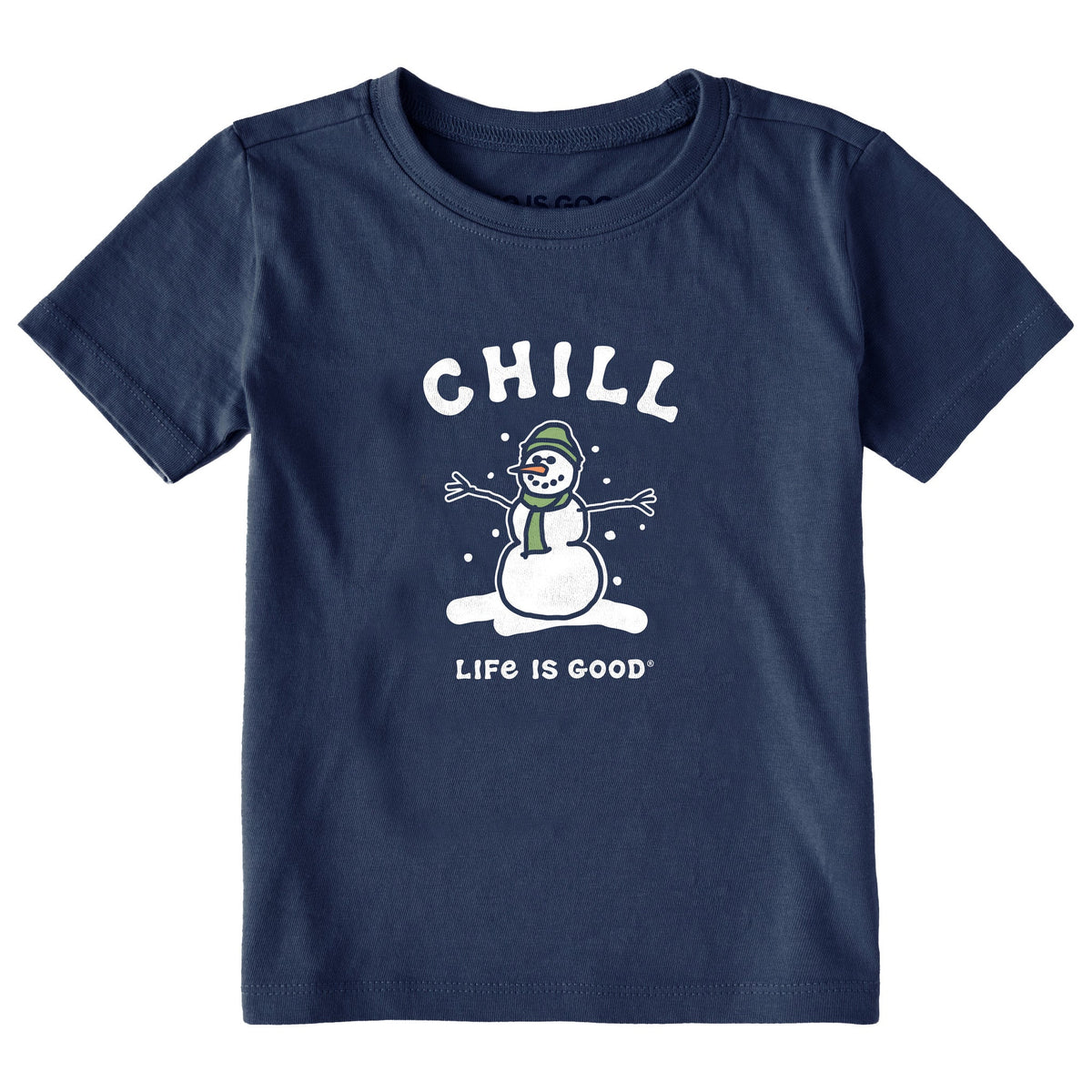 Toddler Chill Snowman Short Sleeve Crusher Tee product image 1