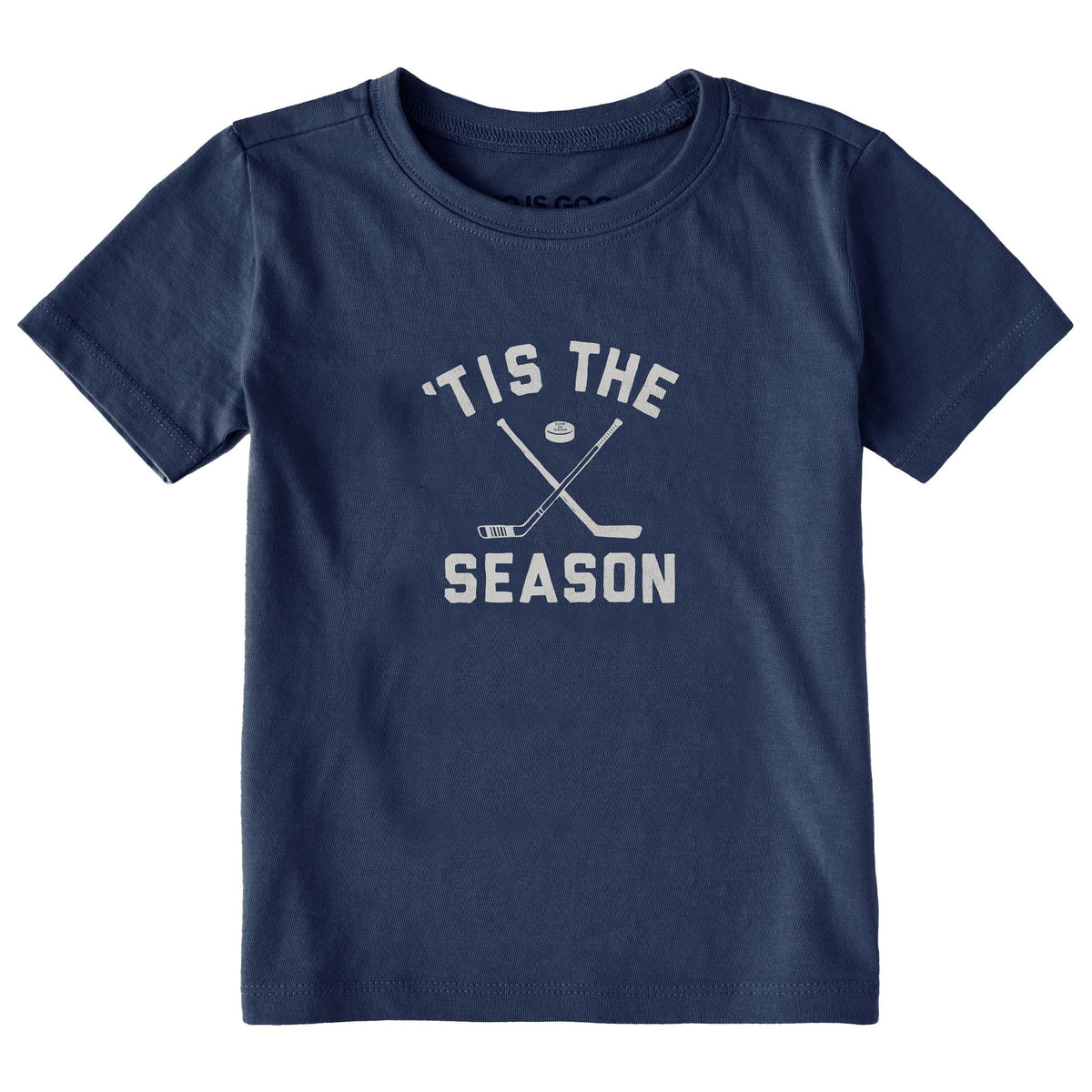 Toddler Tis the Season Hockey Short Sleeve Crusher Tee product image 1