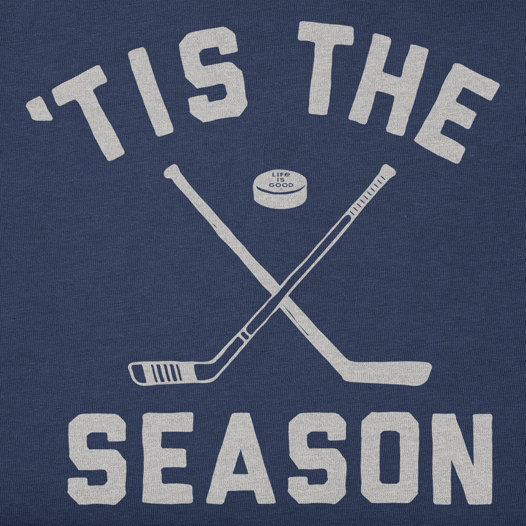Toddler Tis the Season Hockey Short Sleeve Crusher Tee product image 2