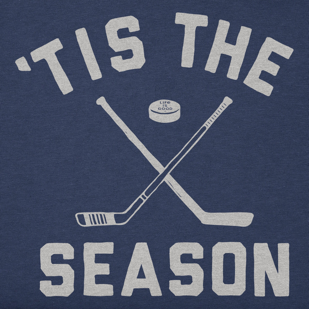 Toddler Tis the Season Hockey Short Sleeve Crusher Tee product image 2