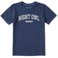 Kids Night Owl Arch Short Sleeve Crusher Tee product image 1