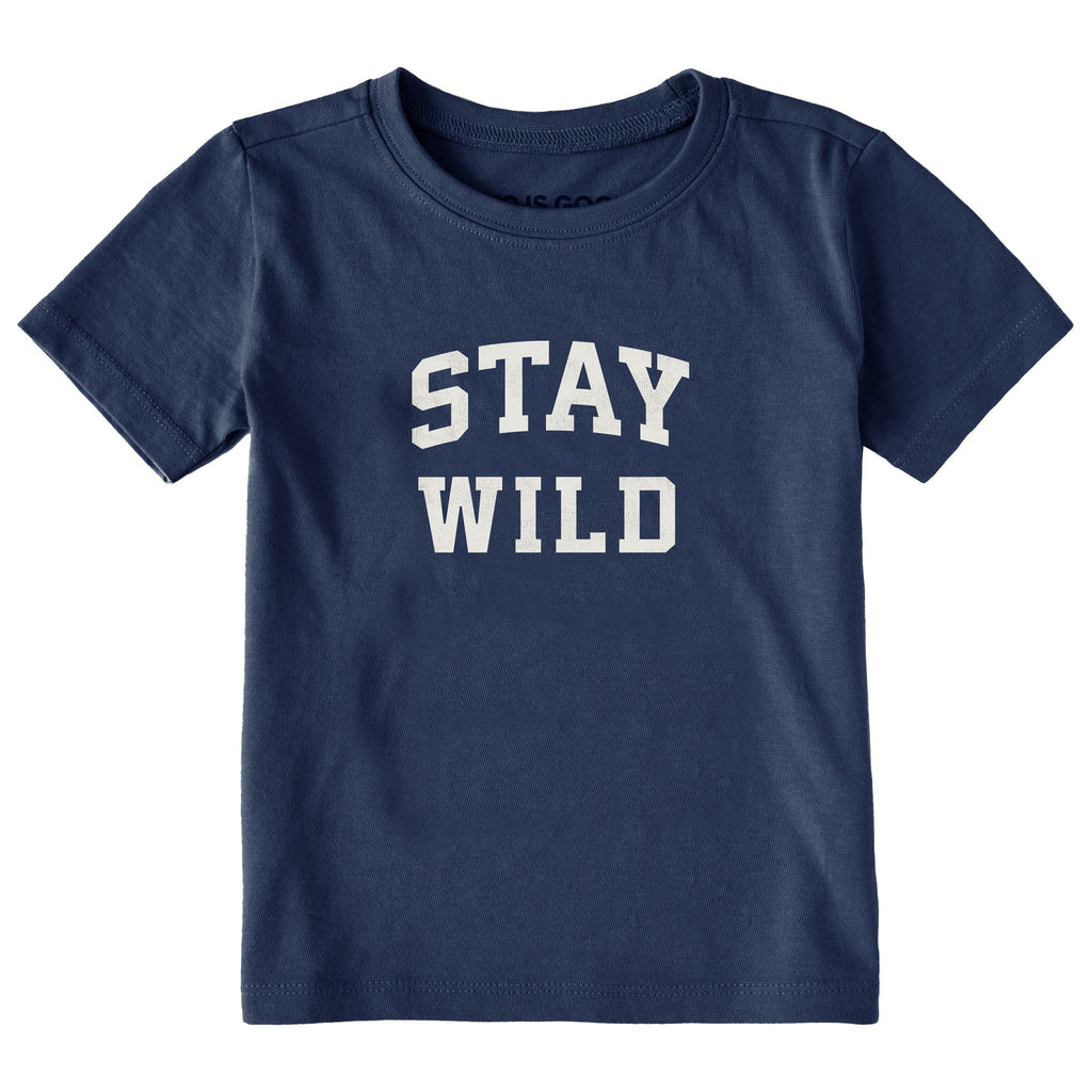 Toddler Stay Wild Arch Short Sleeve Crusher Tee product image 1
