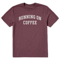 Men's Running on Coffee Arch Short Sleeve Crusher Tee product image 1