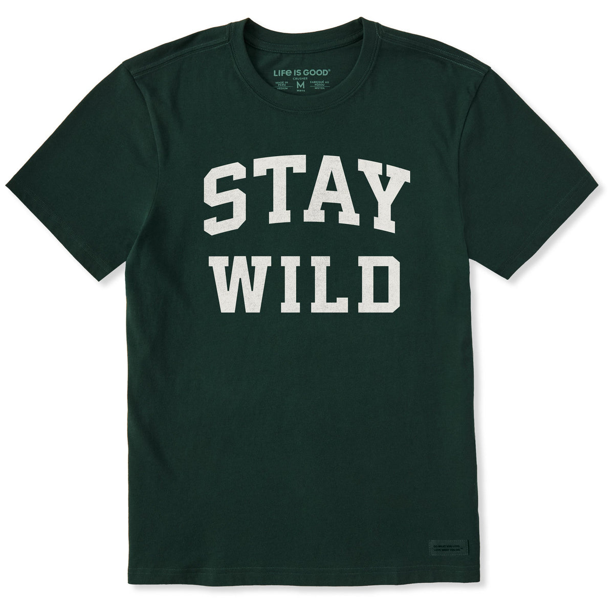 Men's Stay Wild Arch Short Sleeve Crusher Tee product image 1