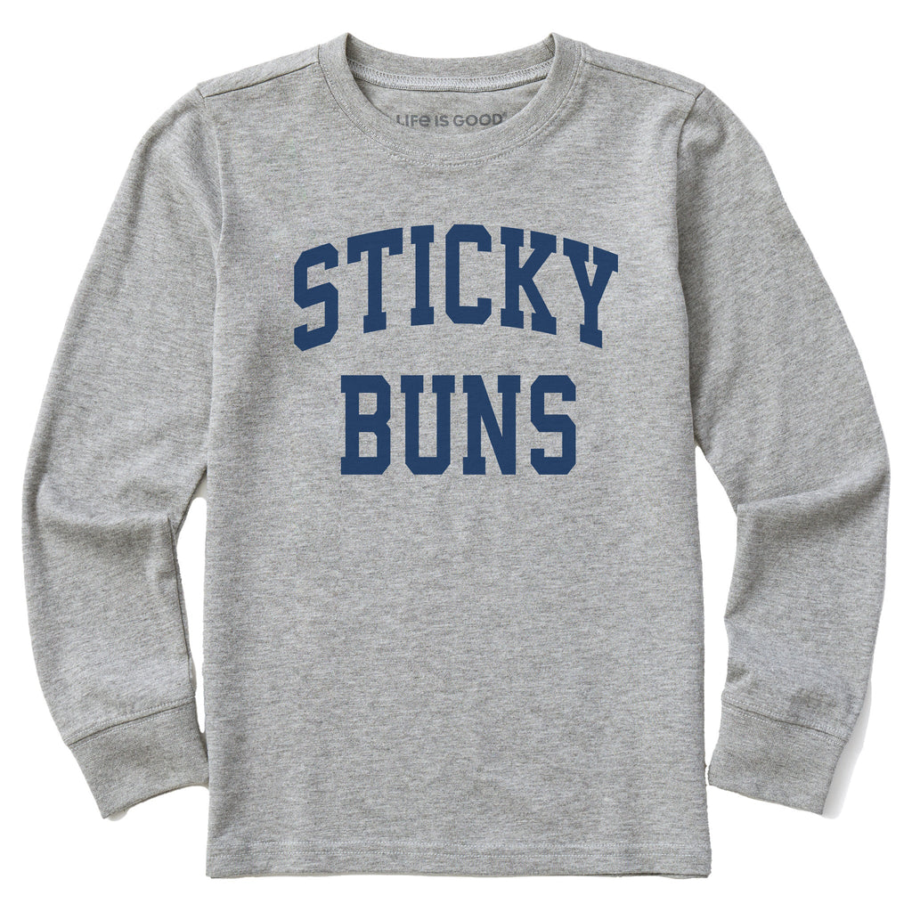 Kids Sticky Buns Arch Long Sleeve Crusher Tee product image 1