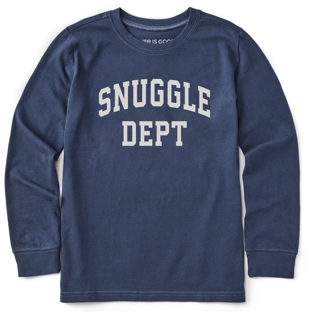 Kids Snuggle Dept Arch Long Sleeve Crusher Tee product image 1