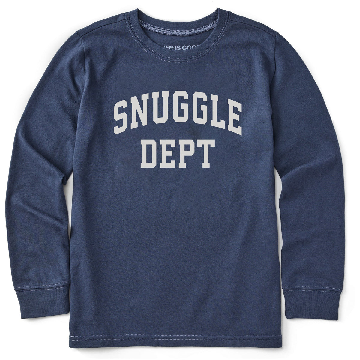Kids Snuggle Dept Arch Long Sleeve Crusher Tee product image 1