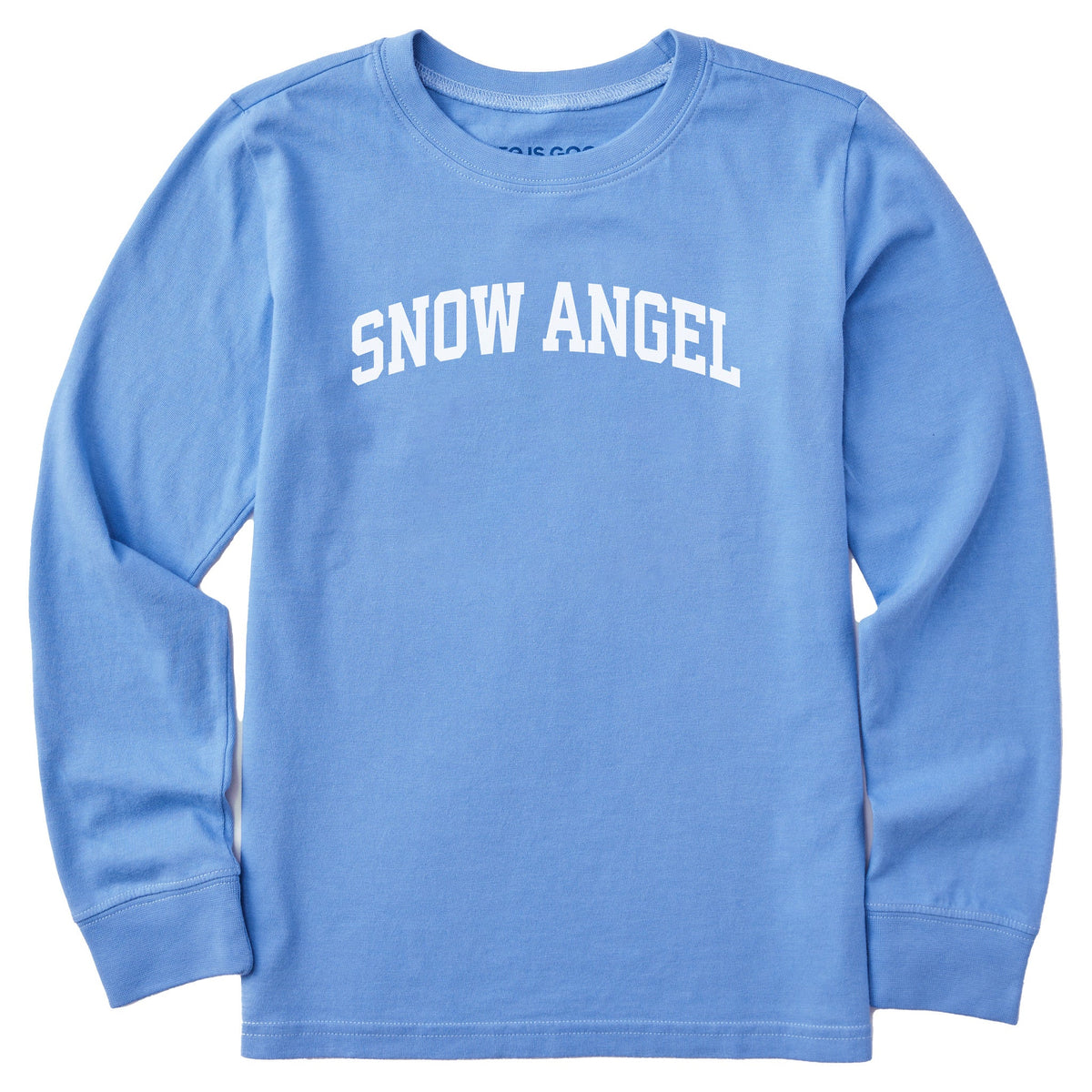 Kids Snow Angel Arch Long Sleeve Crusher Tee product image 1