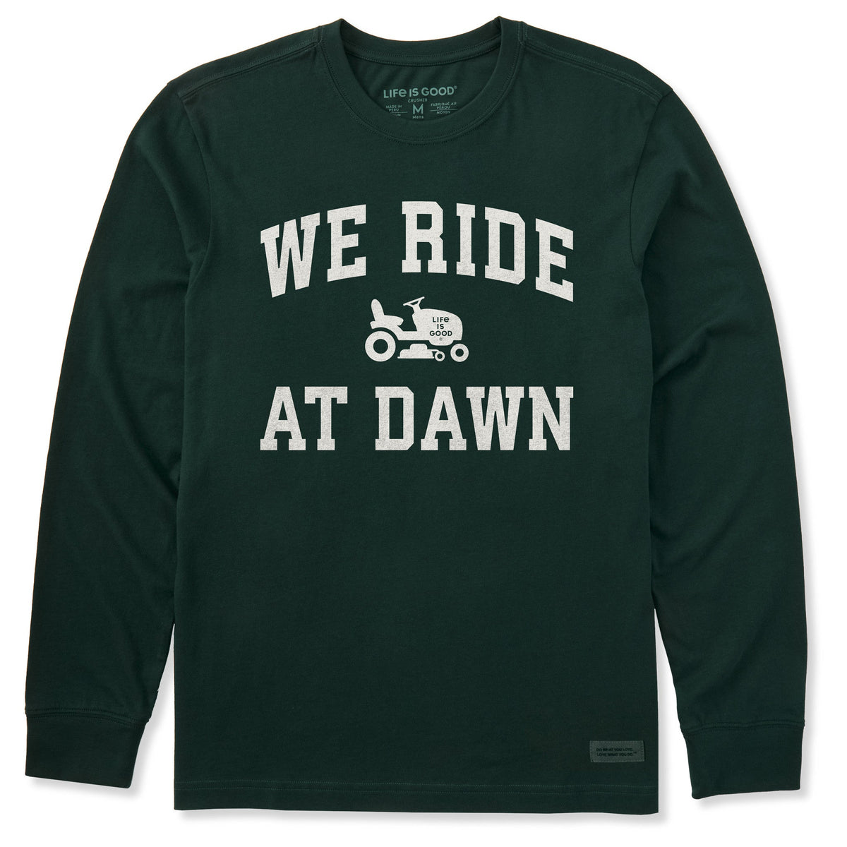 Men's We Ride at Dawn Arch Long Sleeve Crusher Tee product image 1