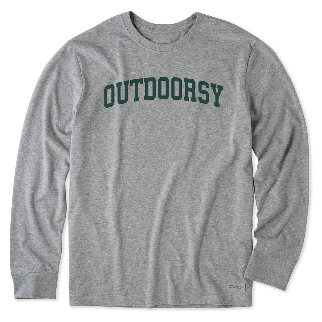 Men's Outdoorsy Arch Long Sleeve Crusher Tee product image 1