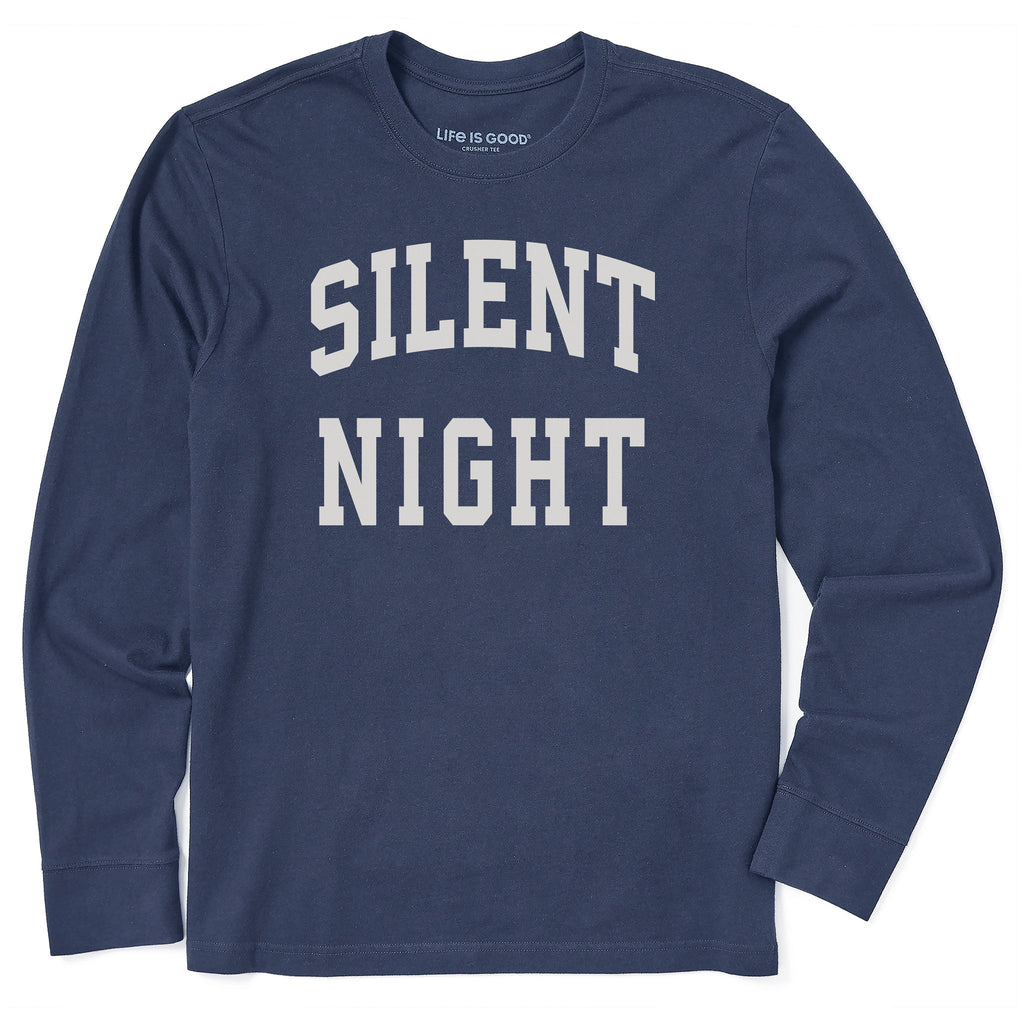 Men's Silent Night Arch Long Sleeve Crusher Tee product image 1