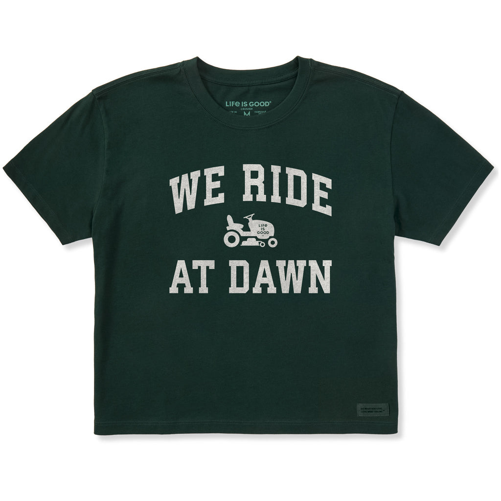 Women's We Ride at Dawn Arch Short Sleeve Crusher Boxy Tee product image 1