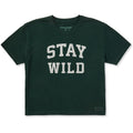 Women's Stay Wild Arch Short Sleeve Crusher Boxy Tee product image 1