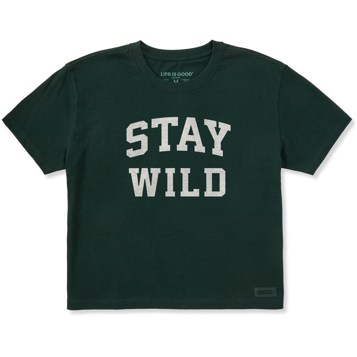 Women's Stay Wild Arch Short Sleeve Crusher Boxy Tee product image 1