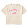Women's Pink Pony Club Arch Short Sleeve Crusher Boxy Tee product image 1