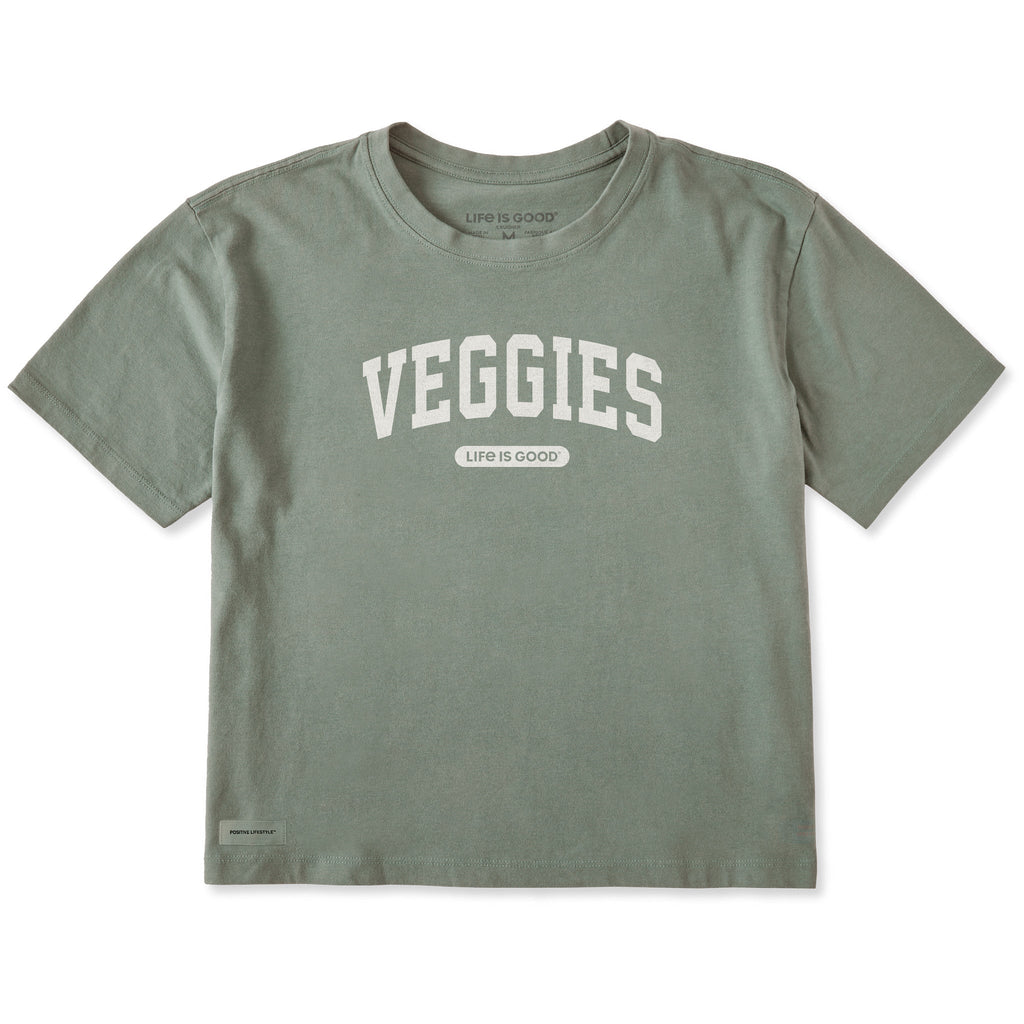 Women's Veggies Arch Short Sleeve Crusher Boxy Tee product image 1