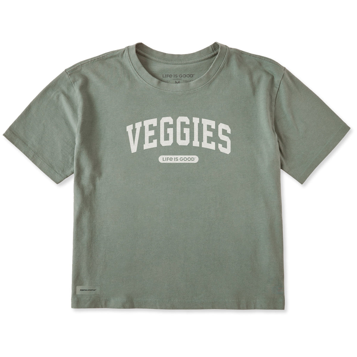 Women's Veggies Arch Short Sleeve Crusher Boxy Tee product image 1