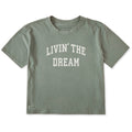 Women's Livin' the Dream Arch Short Sleeve Crusher Boxy Tee product image 1